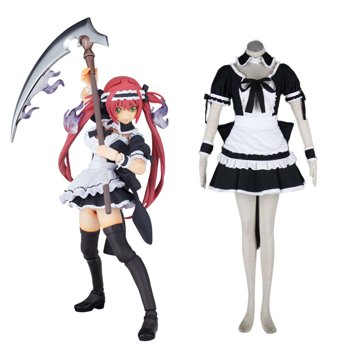 Queen's Blade Airi Maid Cosplay Puvut Suomi