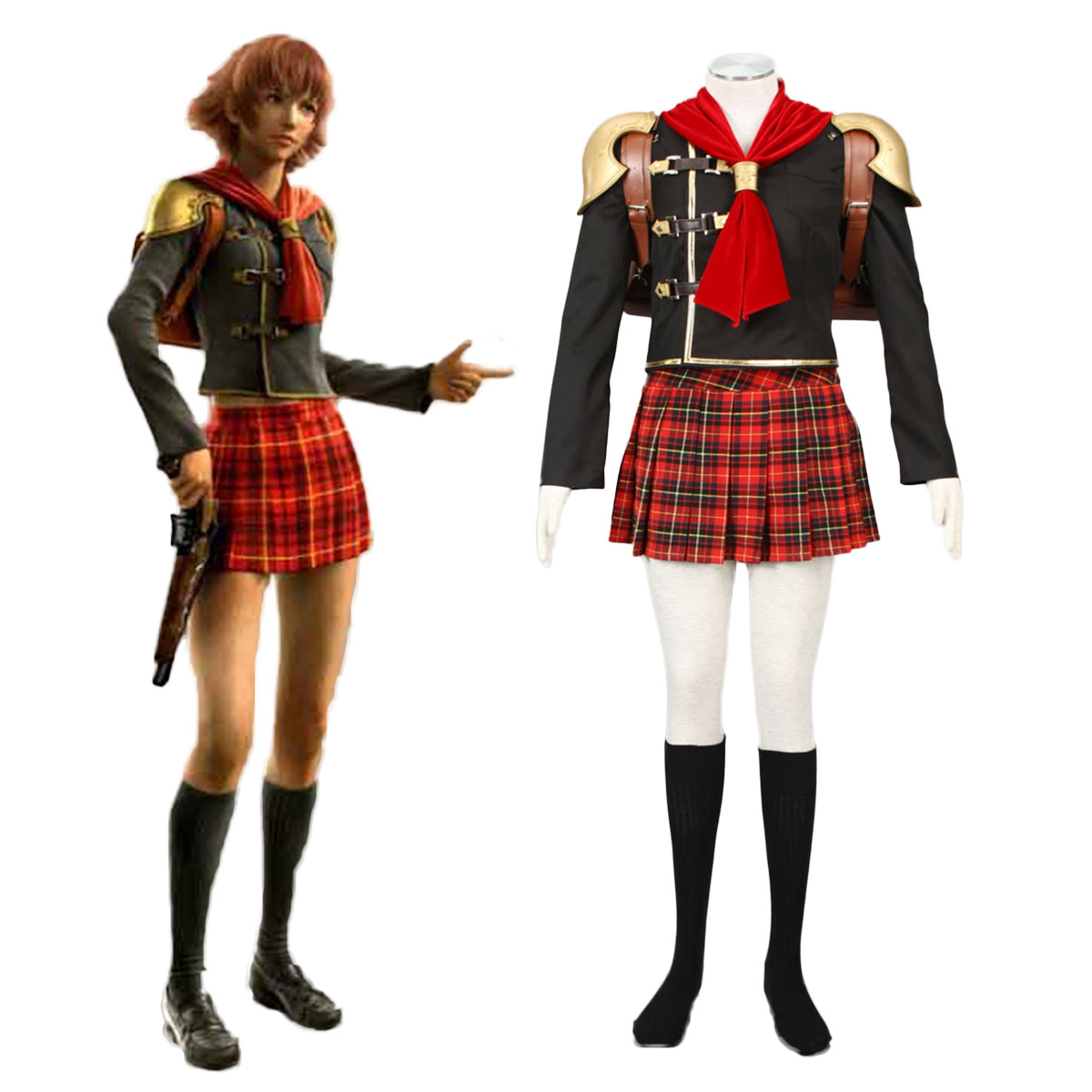Final Fantasy Type-0 Cater 1 Cosplay Puvut Suomi