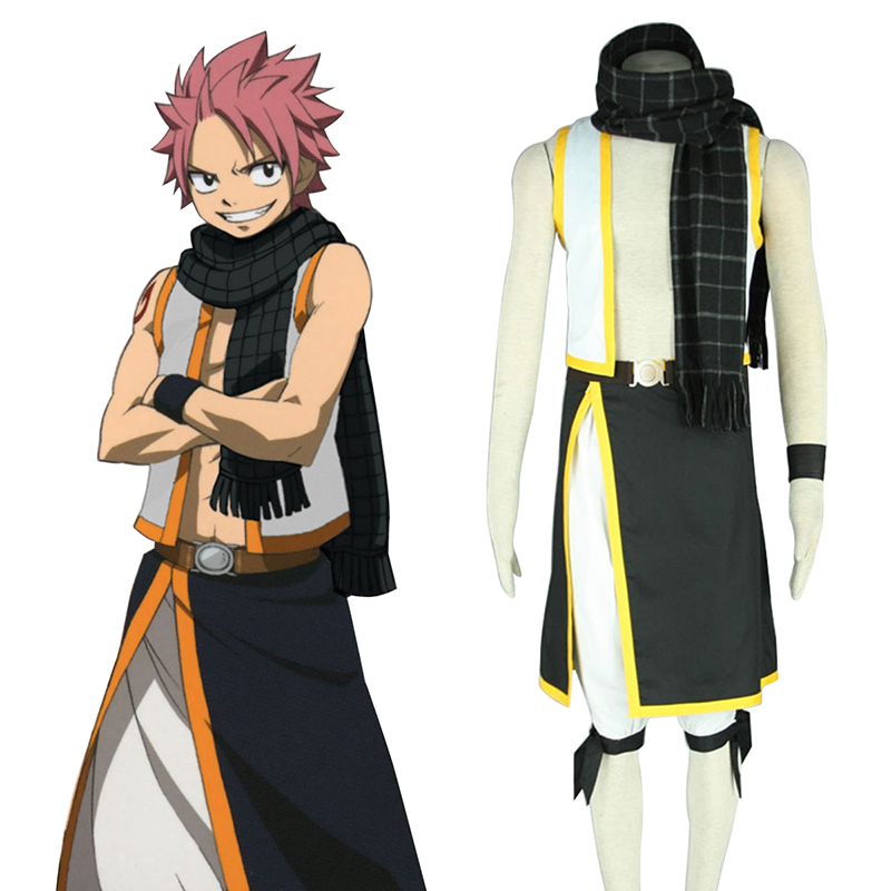Fairy Tail Natsu Dragneel 2 Cosplay Puvut Suomi