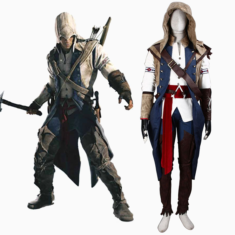 Assassin's Creed III Assassin 7 Cosplay Puvut Suomi