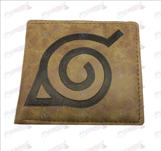 Naruto Konoha matta lompakko