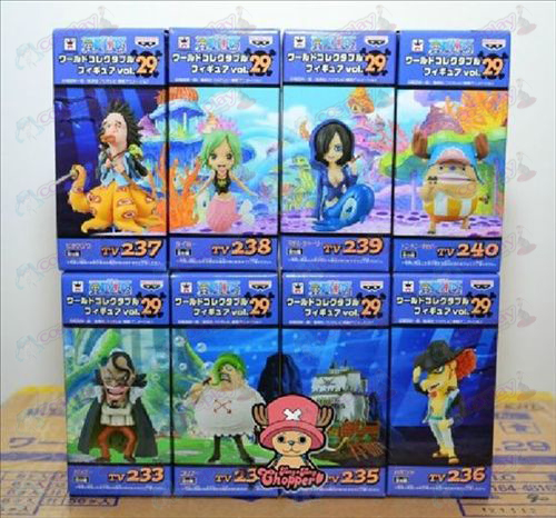 76 puolesta kahdeksan One Piece Tarvikkeet Doll (box)