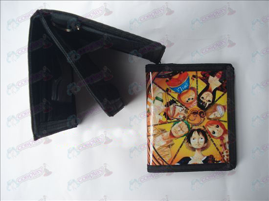 Luffy PVC kollektiivinen lompakko