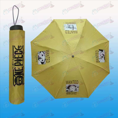 One Piece Tarvikkeet pidätysmääräyksen sateenvarjo