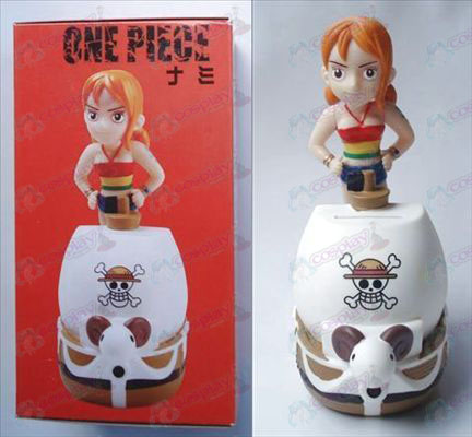One Piece Tarvikkeet nukke rahaa laatikko (17cm)