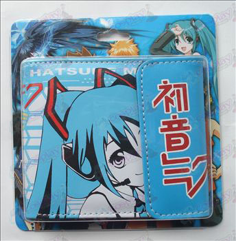 Hatsune värillinen napsahtaa lompakko B
