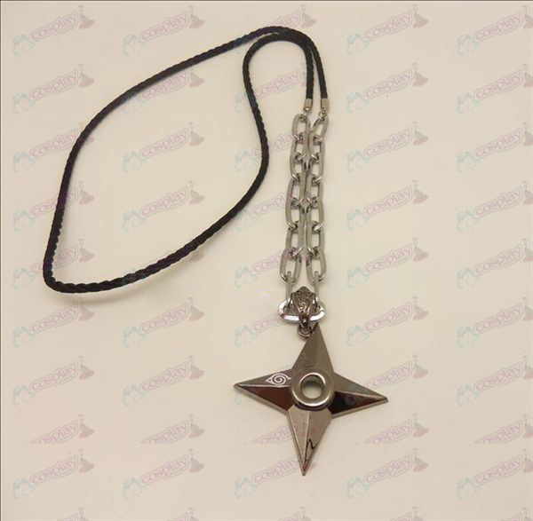 D Naruto darts punk pitkä kaulakoru (ase väri)