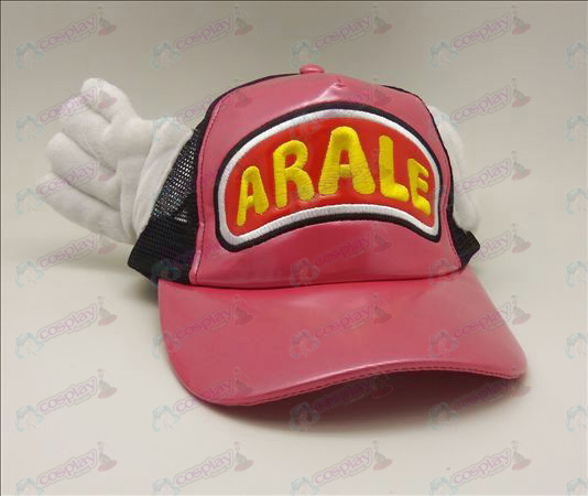 D Ala Lei hattu (Rose - punainen)