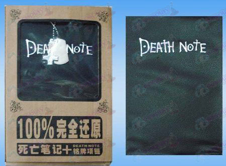 Death Note Tarvikkeet + kaulakoru