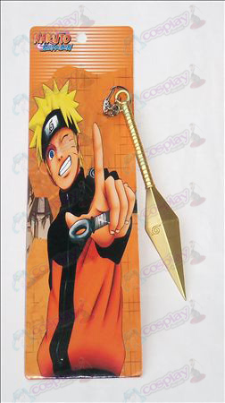 Naruto kärsi veitsi solki (kulta 15cm)