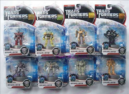 Aito kahdeksan Transformers Tarvikkeet merkin tiiviste