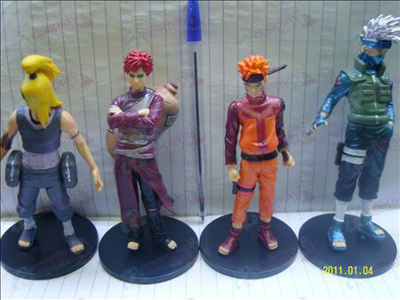 Ultra-värinen neljä perusmallit Naruto Doll