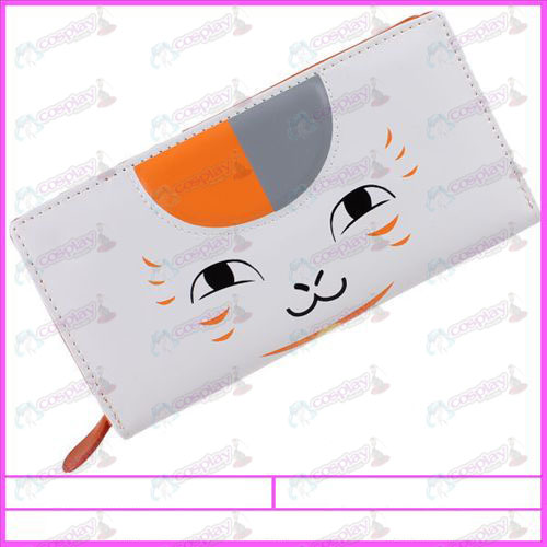 Natsume Book of Friends lisävarusteet Cat Jumala PVC lompakko