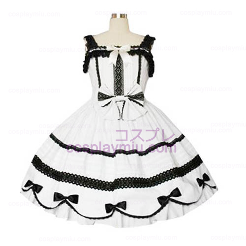 Lace Trimmatut Gothic Lolita Cosplay Dress