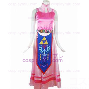 Legend of Zelda prinsessa Zelda Cosplay pukuja