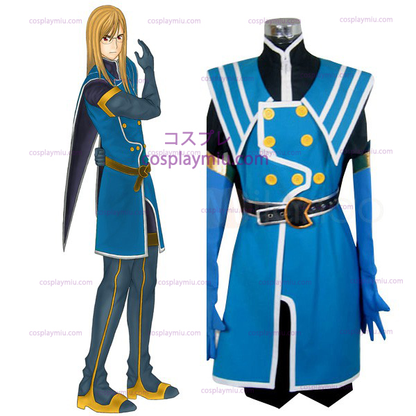 Tales of the Abyss Jade Curtiss Halloween Cosplay pukuja
