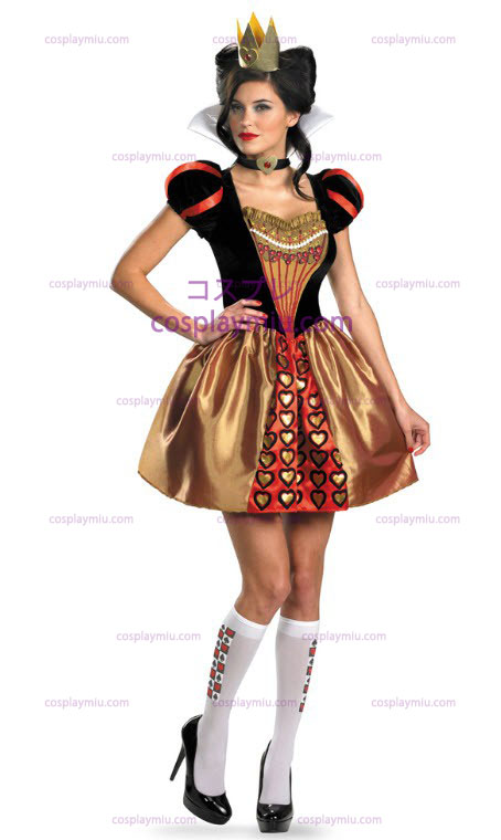 Sassy Red Queen Adult cosplay pukuja