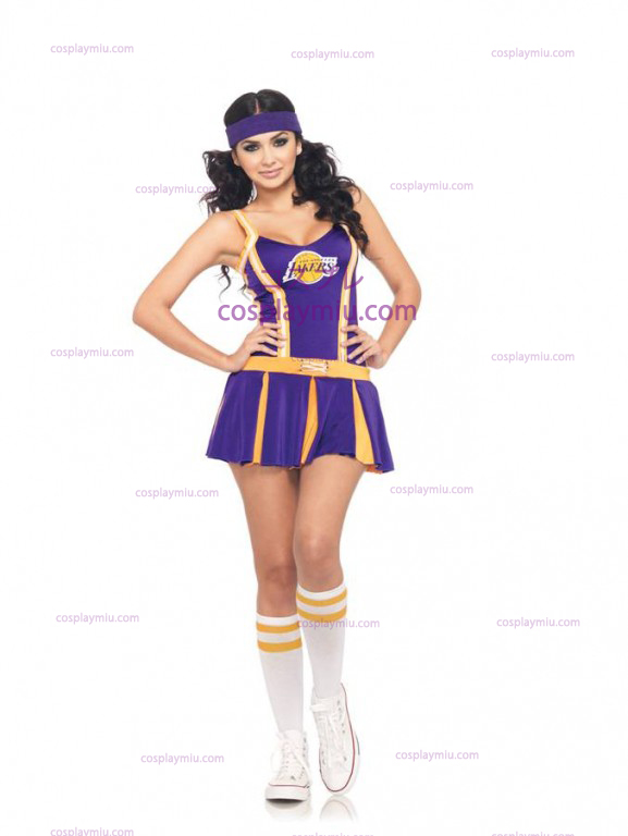 Lakers Cheerleader Adult cosplay pukuja
