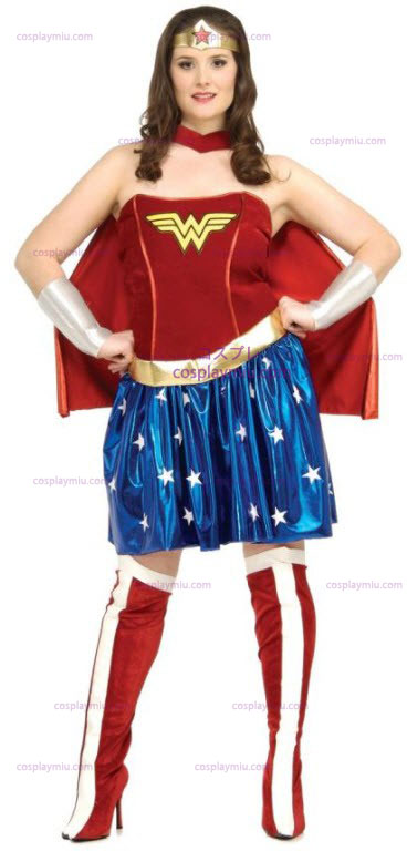 Wonder Woman Plus Koko Adult cosplay pukuja