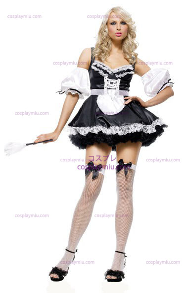 Ranskan Maid Sexy Adult cosplay pukuja