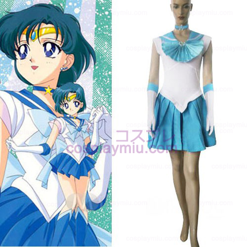 Sailor Moon Sailor Merkury Cosplay pukuja