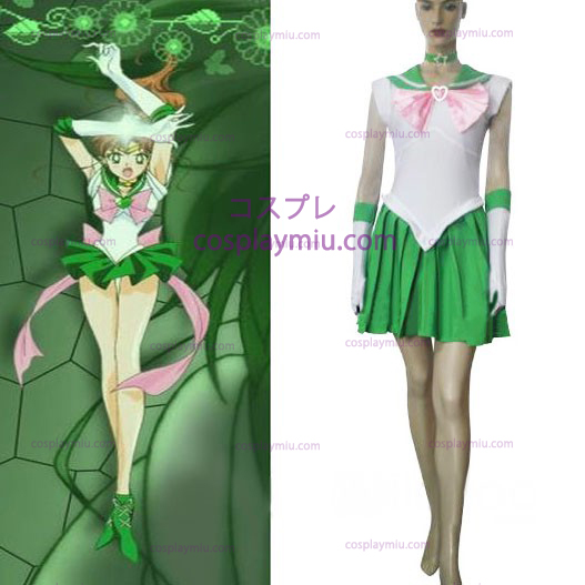 Sailor Moon Sailor Jupiter Makoto Kino Halloween Cosplay pukuja