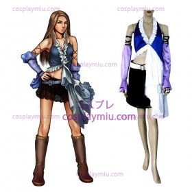 Final Fantasy XII: Yuna Lenne Song Naiset Cosplay pukuja