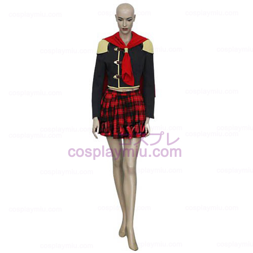Final Fantasy XIII Agito Girl Uniform Cosplay pukuja
