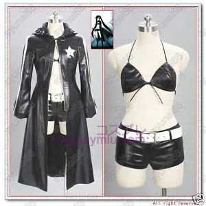 Vocaloid Black Rock Shooter Cosplay pukuja