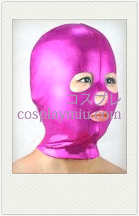 Pink Nainen Latex Mask avoimin silmin, nenä ja suu