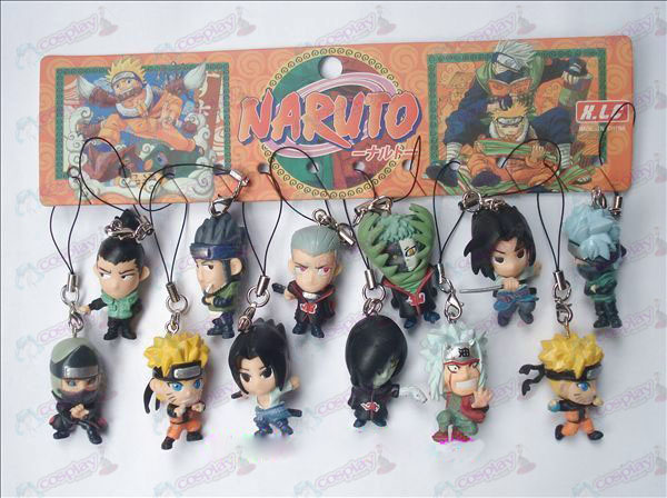 12 Naruto Doll Machine Rope (12 / sarja)