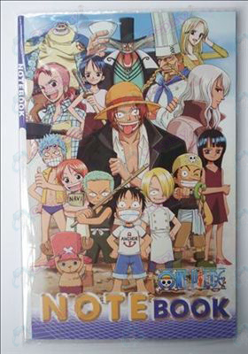 One Piece Tarvikkeet Notebook
