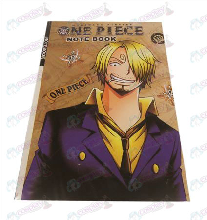 Sanji One Piece Tarvikkeet Notebook