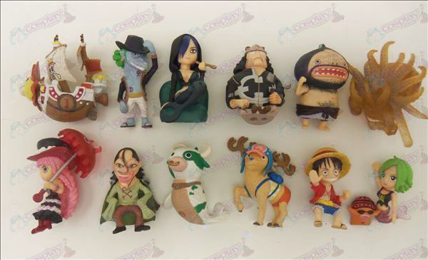 12 One Piece Tarvikkeet Doll