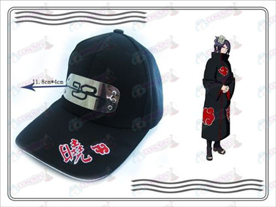 Naruto Xiao Organization hattu (valkoinen)