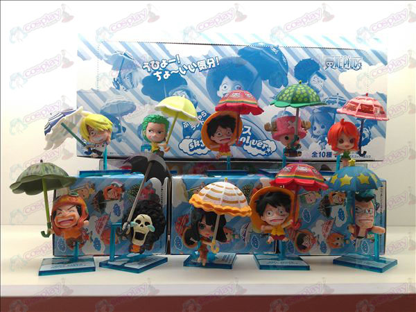 10 Umbrella One Piece Tarvikkeet Doll