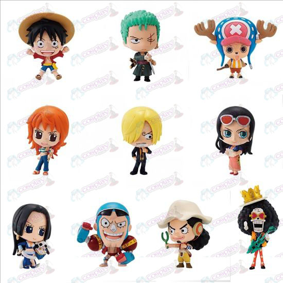 10 Q-versio One Piece Tarvikkeet Doll (box)