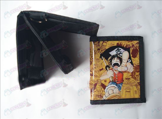 Luffy PVC lompakko kestää merirosvolippu