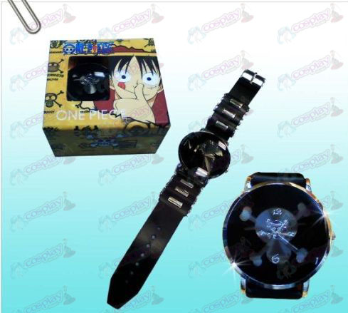 One Piece Asusteet Skull Musta kellot