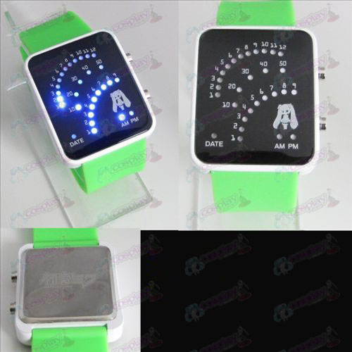 Hatsune tuuletin LED watch