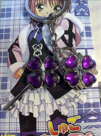 Shugo Chara! Tarvikkeet Pari avaimenperä (Purple)