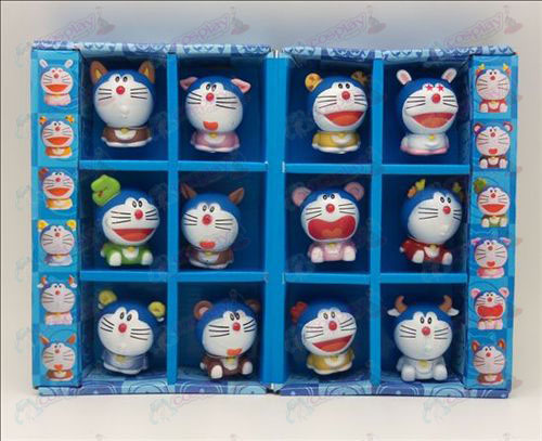 12 Zodiac Doraemon nukke