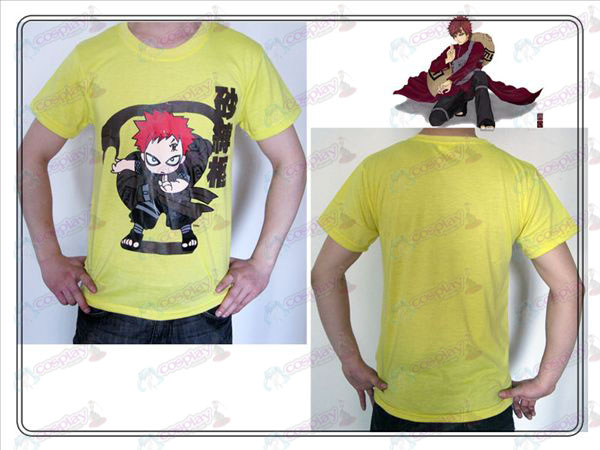 Naruto Gaara T-paita (keltainen)