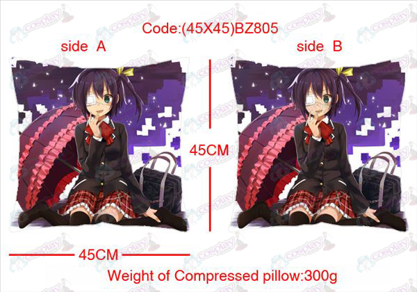 (45x45) BZ805-in kaksipuolinen tauti myös rakastavat anime neliö tyyny