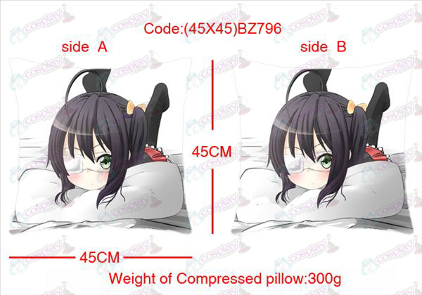 (45x45) BZ796-in kaksipuolinen tauti myös rakastavat anime neliö tyyny