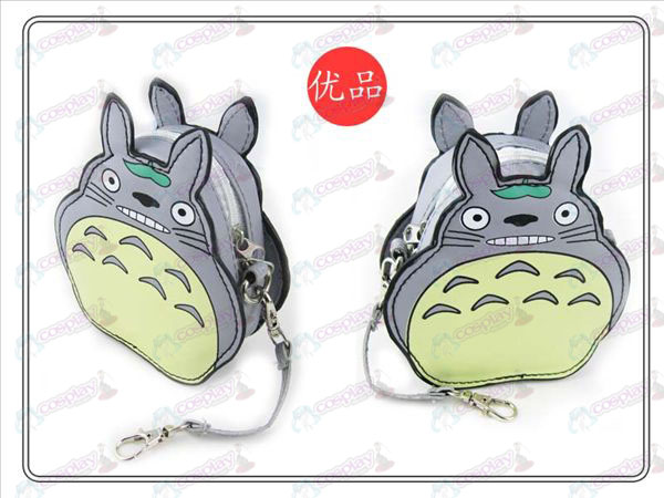 II Naapurini Totoro Tarvikkeet Kukkaro (harmaa)