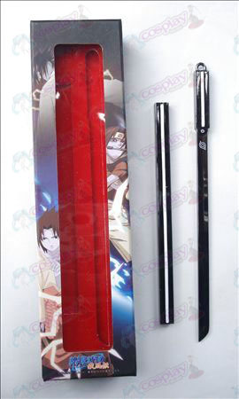 Naruto ruoho fasaani miekka (25cm) musta