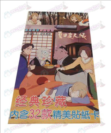 32 Natsume Book of Friends Tarvikkeet Tarrat B