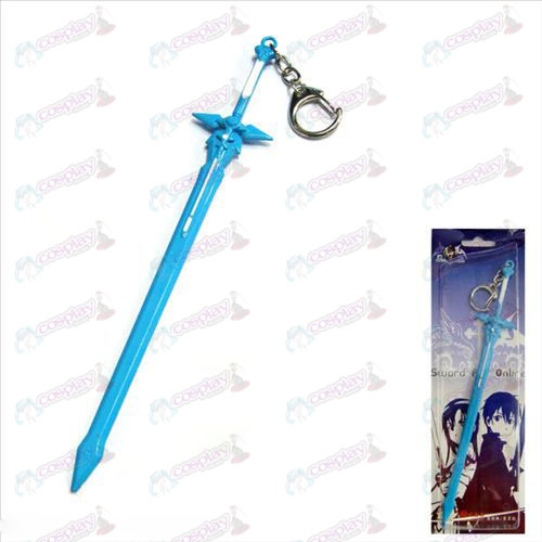 Sword Art Online lisävarusteet Kazuto tummat valkoinen miekka roikkuu solki