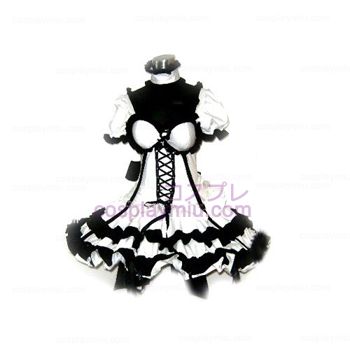 Haruhi Suzumiya Black Dress Lolita Cosplay pukuja